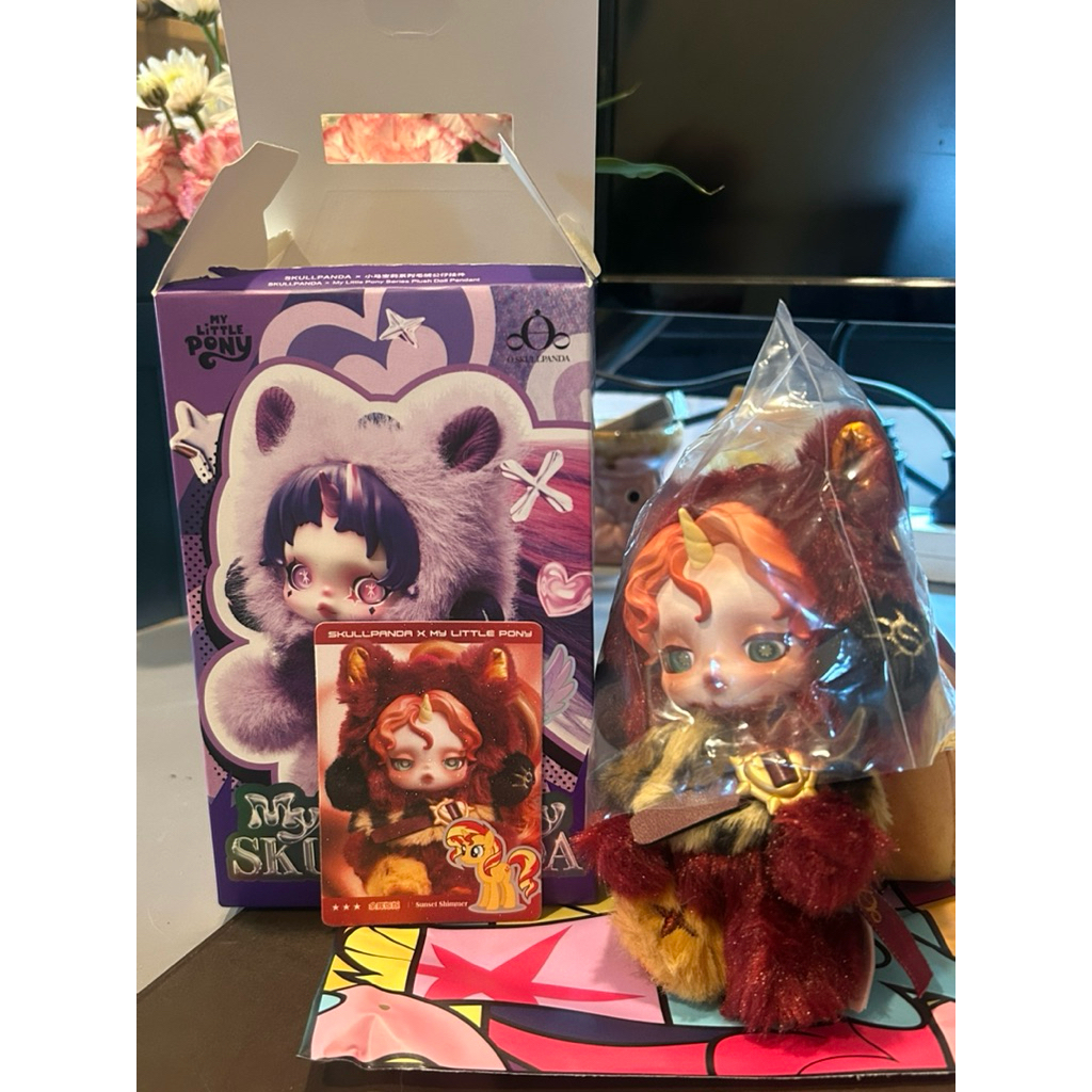 ส่งต่อSECRET SKULLPANDA X My little pony « Sunset Shimmer »
