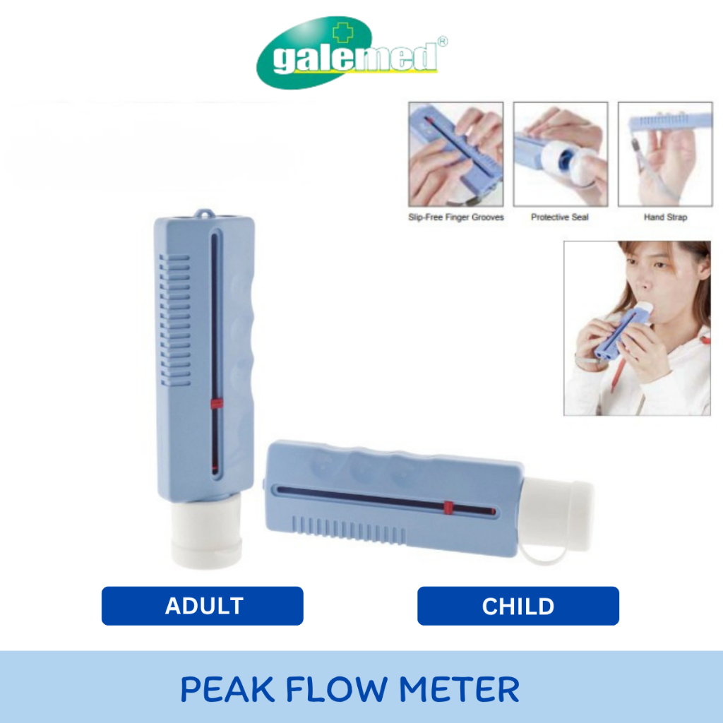 Galemed เครื่องวัดอัตราลมหายใจออกสูงสุดPeak Flow Meter [.Code: GAL-AL0012/ AL0013.]