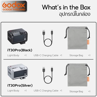 Godox Flash iT30Pro -TTL HSS Lithium Battery, iFlash, Pocket Flash ( TR, MA02 ) / Godox Thailand