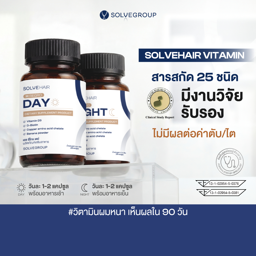 เอช รีโกร เดย์ & ไนท์: วิตามินบำรุงผมครบวงจรสำหรับคนอยากผมสวย