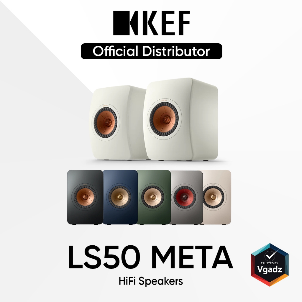 KEF ลำโพง Bookshelf รุ่น LS50 Meta