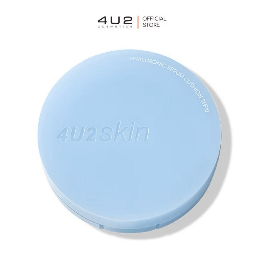 4U2 SKIN HYALURONIC SERUM CUSHION - คุชชั่นไฮยา4u2 เซรั่ม เนื้อสัมผัสบางเบา คุชชั่น4U2