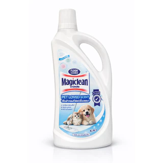 Magiclean มาจิคลีน น้ำยาถูพื้น กลิ่นอควาติกเพียว น้ำยาถูพื้นสำหรับบ้านที่มีสัตว์เลี้ยง แบบขวด700มล/แบบถุงเติม650มล.