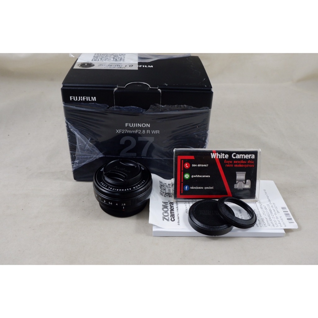 Fuji XF 27 F2.8 R WR ประกันศูนย์เหลือ มือสอง