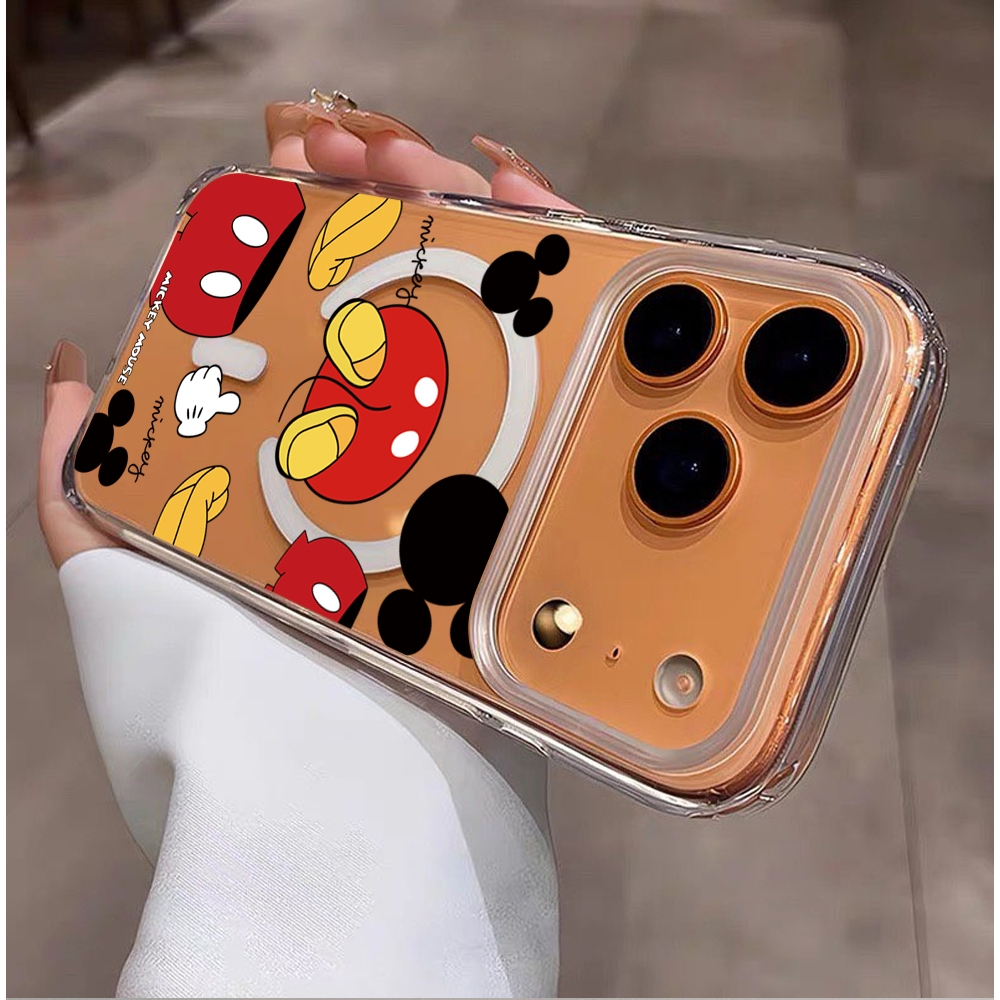 เคสชาร์จได้ สำหรับ iPhone 17 Pro Max 17E 16 15 14 13 12 11 Plus / Pro 17Air 6 6s 7 8 SE2 SE3 7Plus 8Plus 038