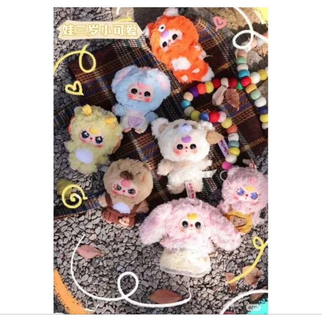 (ใช้โค้ดลด30%ได้)ราคาเทมีไม่เยอะBabythree V.3 mini พวงห้อยตกแต่ง กระเป๋าน่ารัก