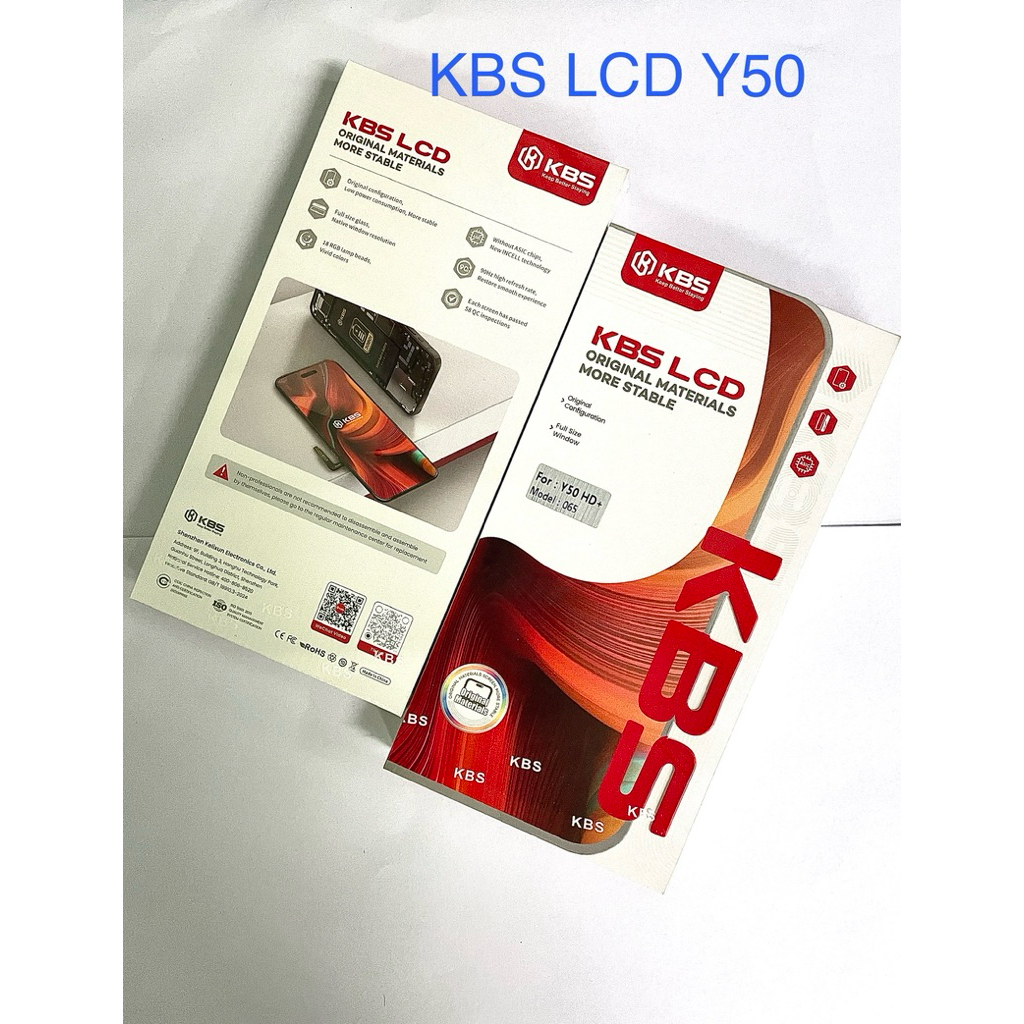 KBS LCD หน้าจอ Y50 +แถมฟรีชุดไขควง