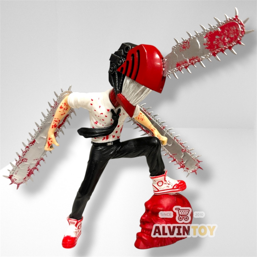 มีส่งด่วน วันเดียว Action Figure โมเดล Chainsaw Man เชนซอว์แมน มนุษย์เลื่อยยนต์ ขนาดความสูง 17 ซม. งานสวย