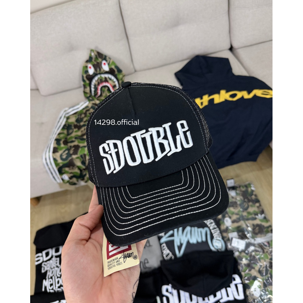 พร้อมส่ง  S-DOUBLE HAT