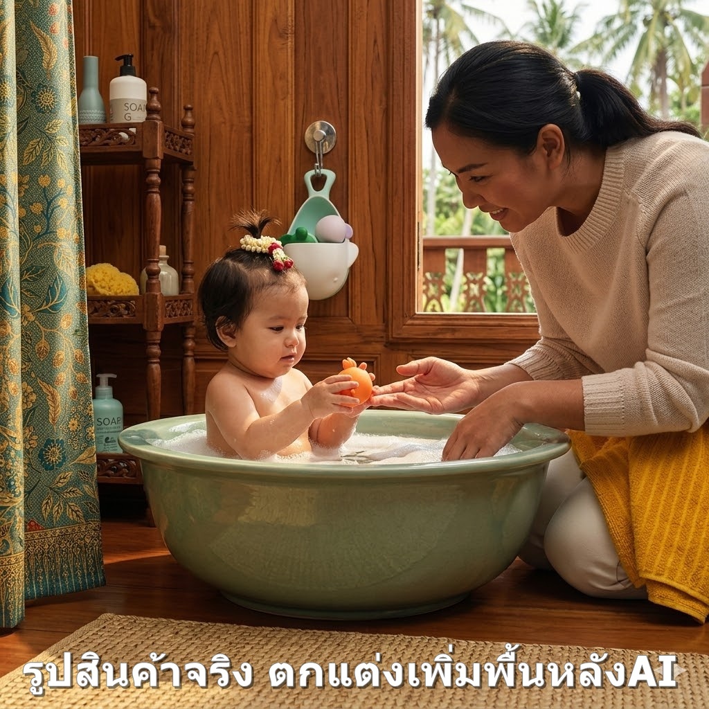 IKEA ANGSHUMLA ของเล่น อ่าง อาบน้ำ 4 ชิ้น