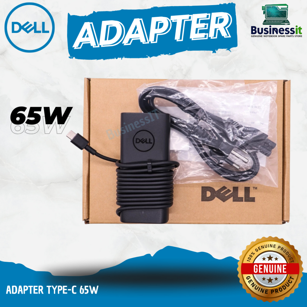 สายชาร์จ Dell Latitude 7200 7400 65W Type-C RGF3F RGF3F JJ12F แท้ ศูนย์ Dell Thailand