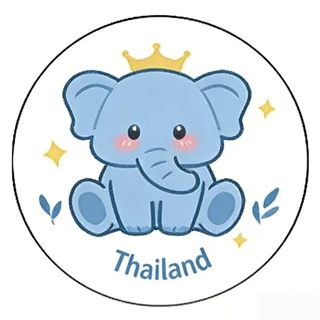 สติกเกอร์น่ารักสุ่ม สติกเกอร์ตัวละครอนิเมะ อุปกรณ์ตกแต่ง