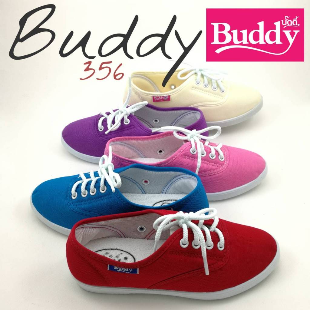BUDDY รุ่น 356 รองเท้าผ้าใบผู้หญิง