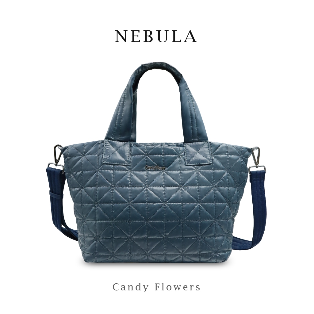 Candy Flowers กระเป๋าสะพายครอสบอดี้ รุ่น Merina ครอสบอดี้สายซอฟต์เฟรม จุเยอะ 11 ช่อง กันน้ำ 90% หนัก 365g