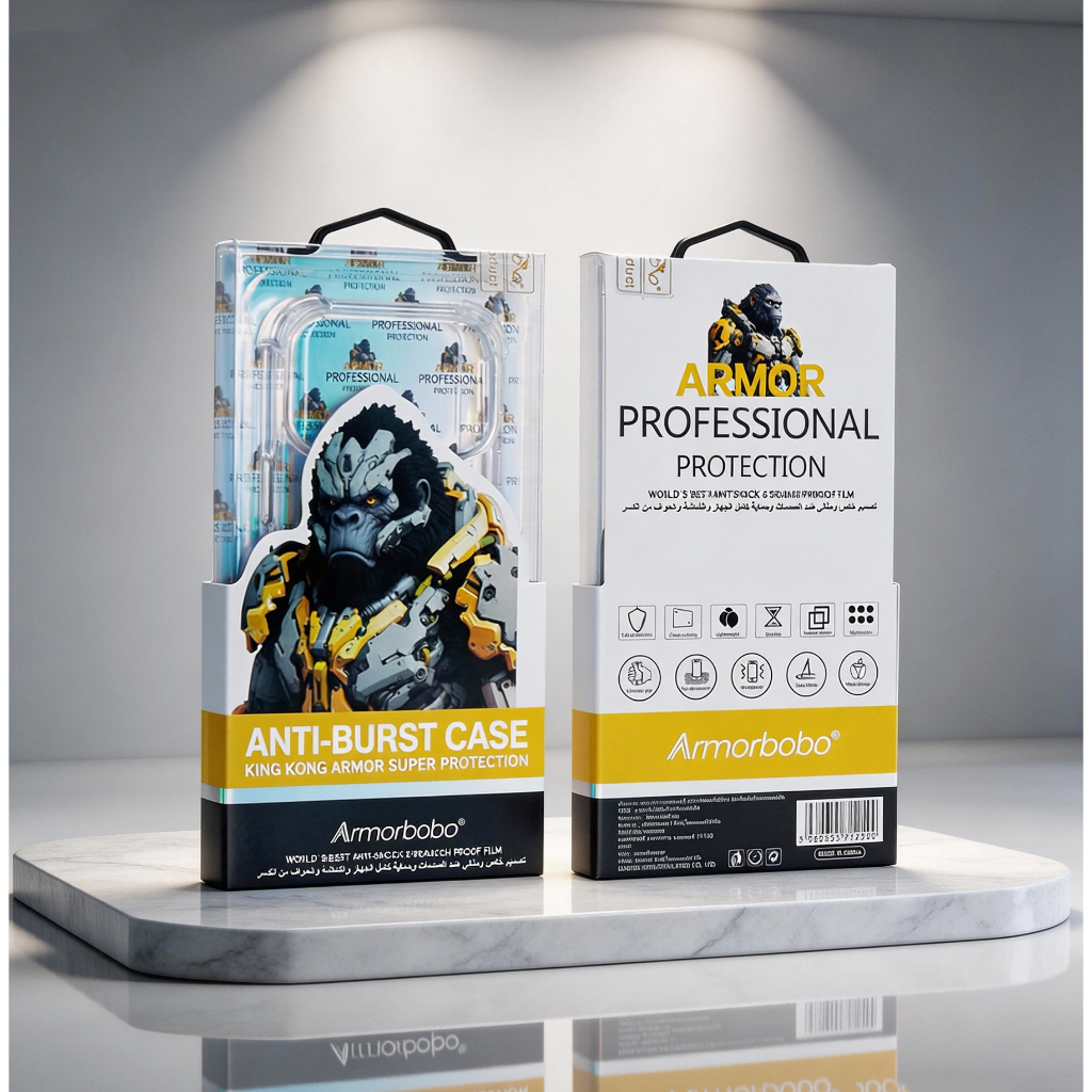 เคสใสกันกระแทก คิงคอง สำหรับ iPhone 17 Pro Max 17Pro 17Air 17Promax 11/12/13/14/15/16 ProMax 7Plus Xs max KingKong – โปรปัง