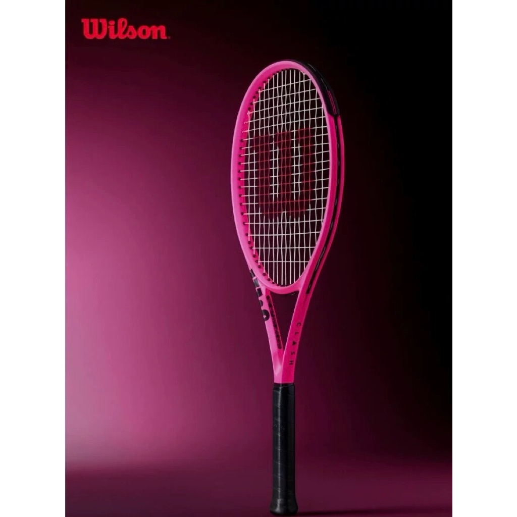 ไม้เทนนิส Wilson - Neon Pink Clash 100L V3 (ไม้เปล่าไม่รวมเอ็น)