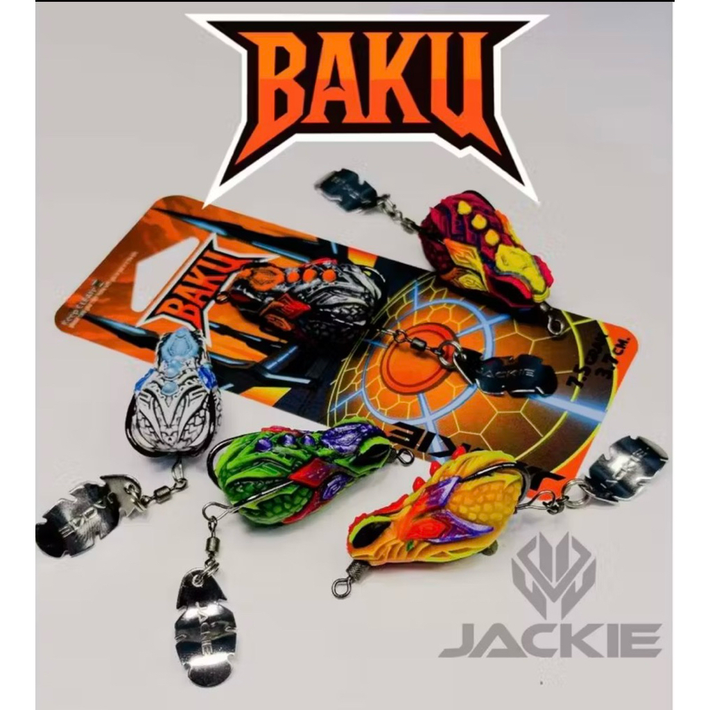 กบยางBAKU กบยาง2แอ็คชั่น  JACKIE