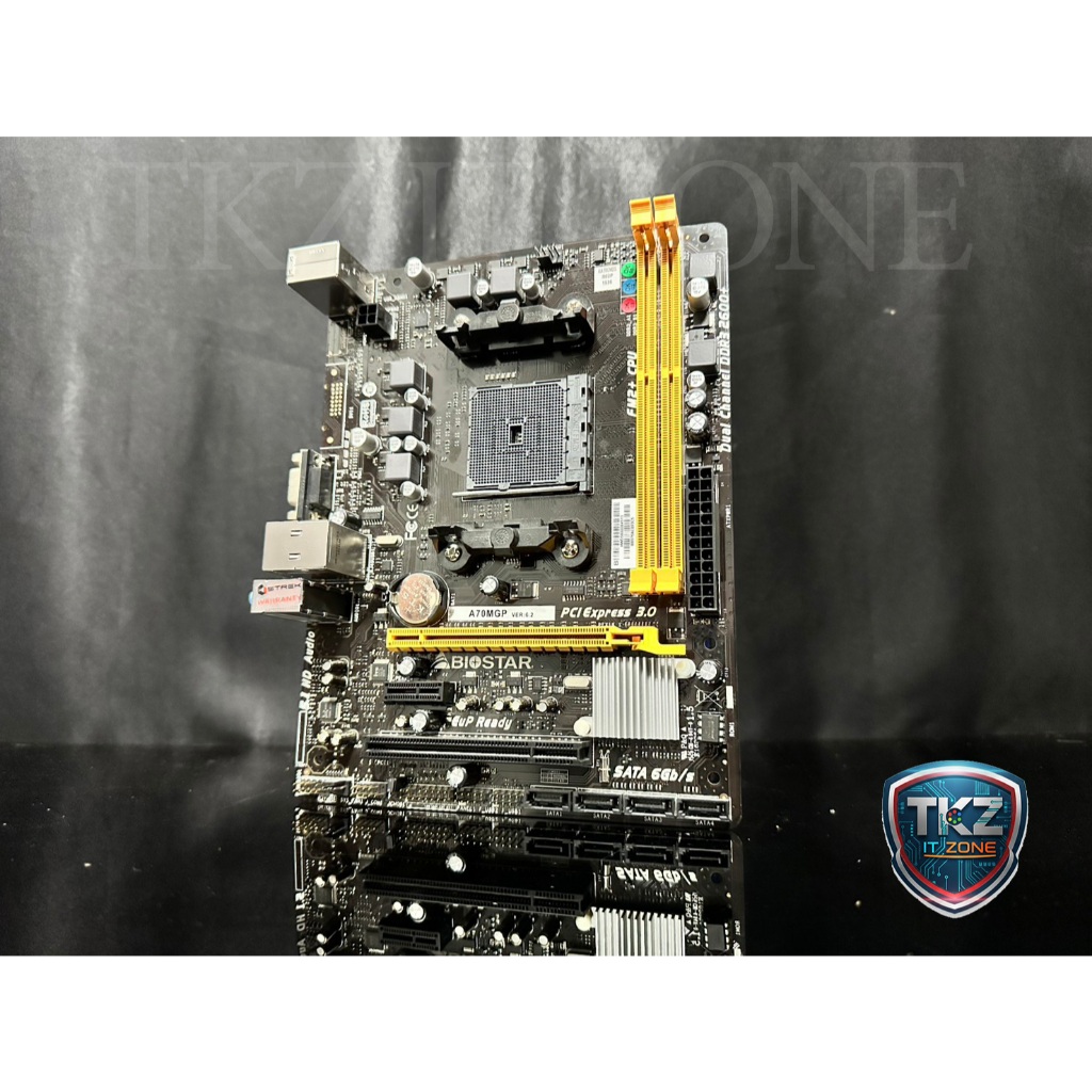 เมนบอร์ด(mainboard) BIOSTAR A70MGP (socket FM2+)