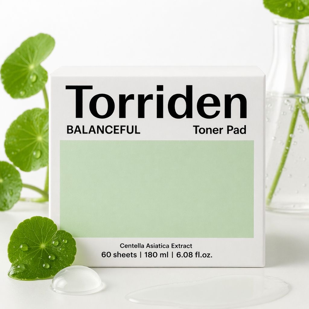 พร้อมส่ง💚New💚Torriden Balanceful Cica Toner Pad 1 กระปุก 60 แผ่น