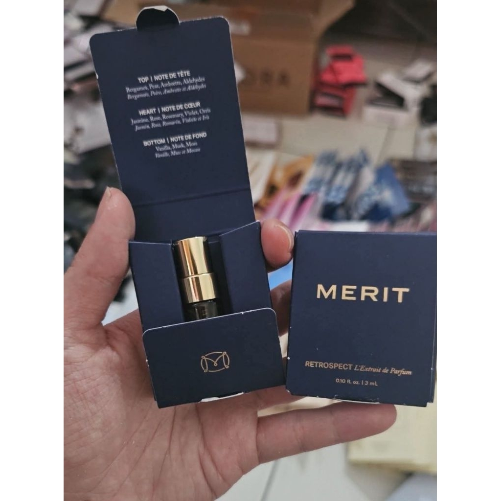 MERIT Retrospect L’Extrait de Parfum 3 ml