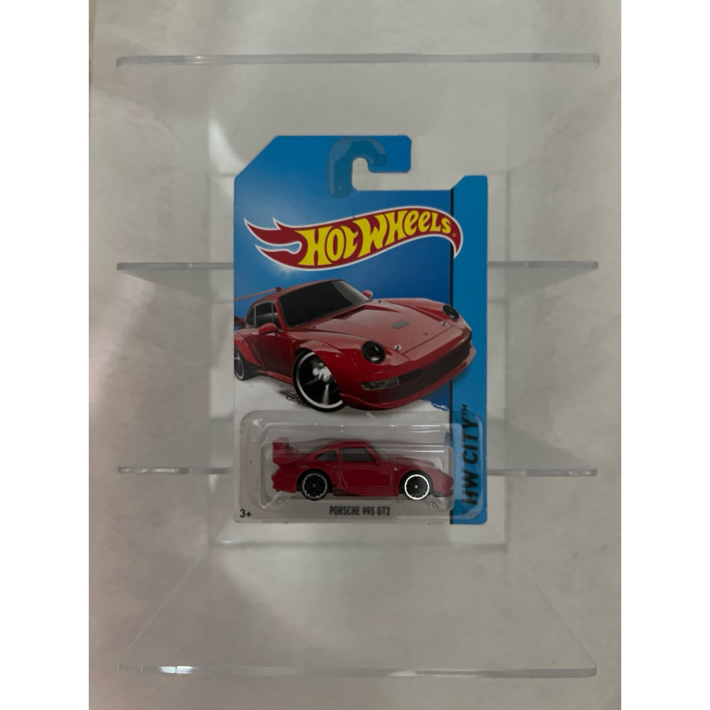 Hot wheels PORSCHE 993 GT2 HW CITY NIGHT BURNERZ 27 OF 250 (Red)
