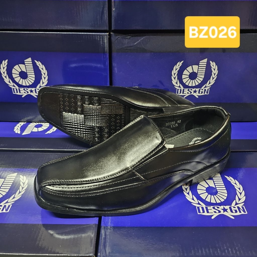 Design รองเท้าคัชชูหนังแบบสวม BZ026 ไซส์ 39-45