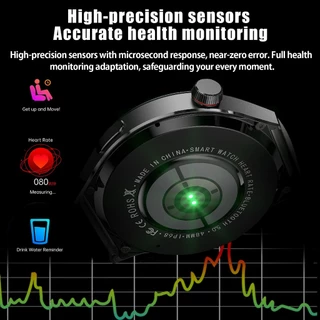 2025 New Watch 4 Pro NFC GPS Smart Watch Men 1.53-inch AMOLED Display 100+ Sports Modes Bluetooth Call High-end Smartwat