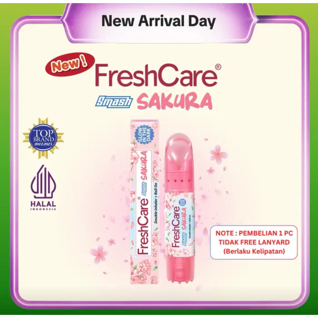 freshcare smash/matcha/sakura หอม สดชื่นนน🍵