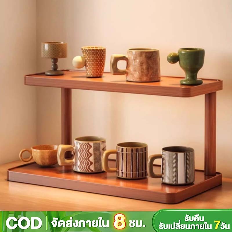 ชั้นวางของไม้ไผ่ จัดระเบียบโต๊ะทำงาน ประหยัดพื้นที่ เพิ่มสไตล์มินิมอล