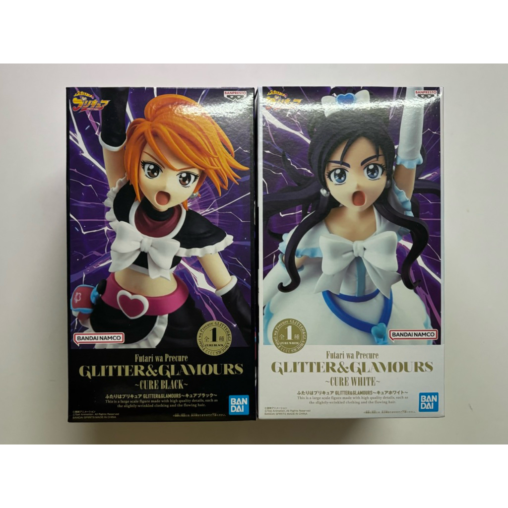 [พร้อมส่ง/ขายคู่] Pretty Cure - Cure Black & Cure White Figure