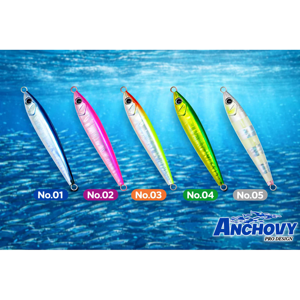 เหยื่อจิ๊กรุ่นAnchovy ยี่ห้อ Prodesignกินดีมาก