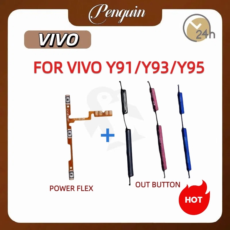 on-off แพรสวิท แพรสวิตซ์ ปิด-เปิด vivo Y91/Y93/Y91C/Y91i/Y95 แพรปิด-เปิด แพร เพิ่ม-ลด เสียง vivo y93/y95/y91