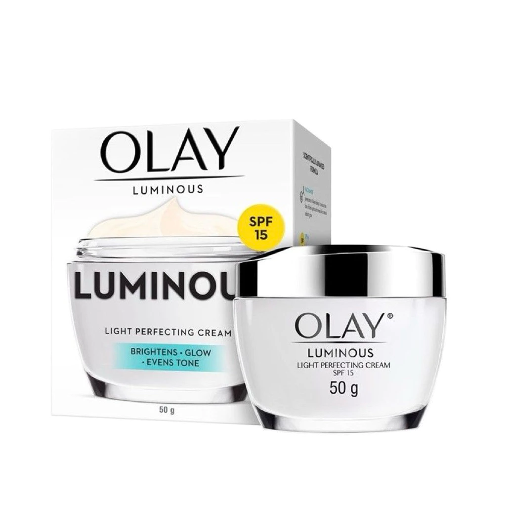 Olay Luminous Light Perfecting Day Cream SPF 15 PA++ 50g (โอเลย์ ลูมินัส เดย์ครีม)