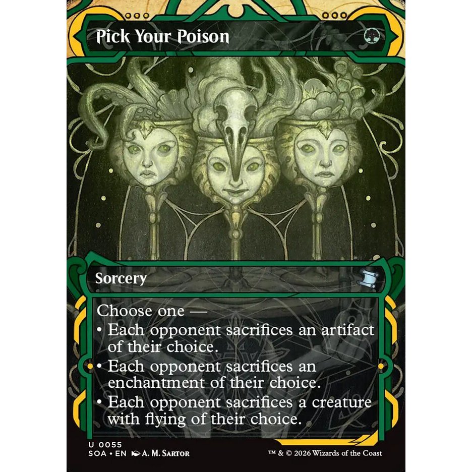 [Secrets of Strixhaven Mystical Archive] - [SOA] - (U) - [Pick Your Poison] - [2026]