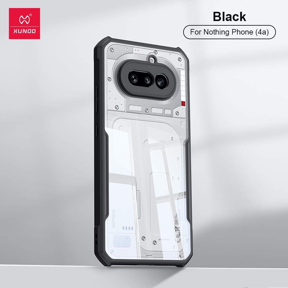 Xundd เคส ใช้สำหรับCase Nothing Phone 4a Pro เคส โทรศัพท์กันกระแทก ป้องกันรอยขีดข่วน ป้องกันการกระแทก แผงด้านหลังโปร่งใส