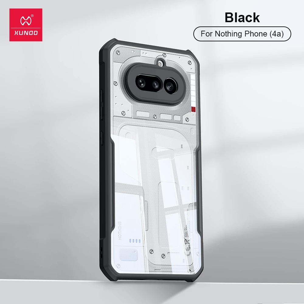 Xundd เคส ใช้สำหรับCase Nothing Phone 4a Pro เคส โทรศัพท์กันกระแทก ป้องกันรอยขีดข่วน ป้องกันการกระแทก แผงด้านหลังโปร่งใส