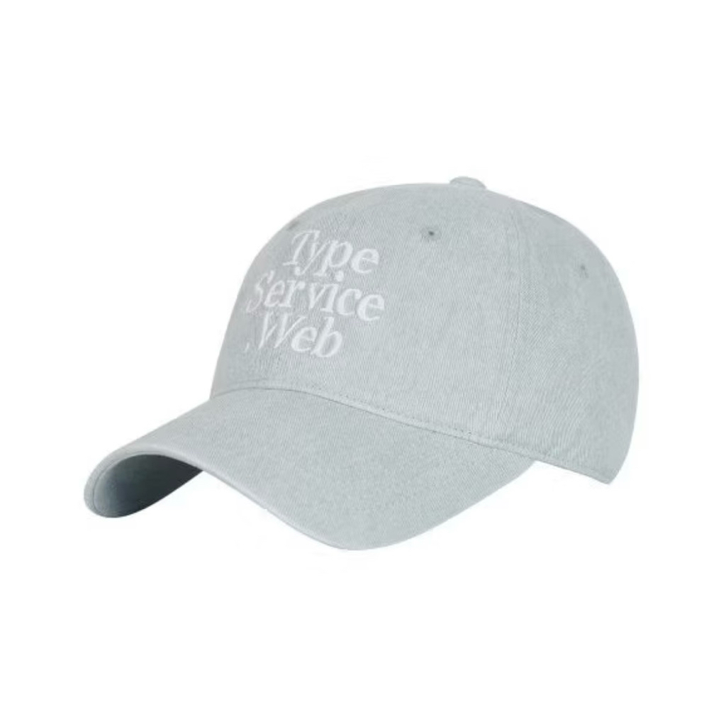 หมวก Type Service Web สี sky blue (ไม่เคยใช้)