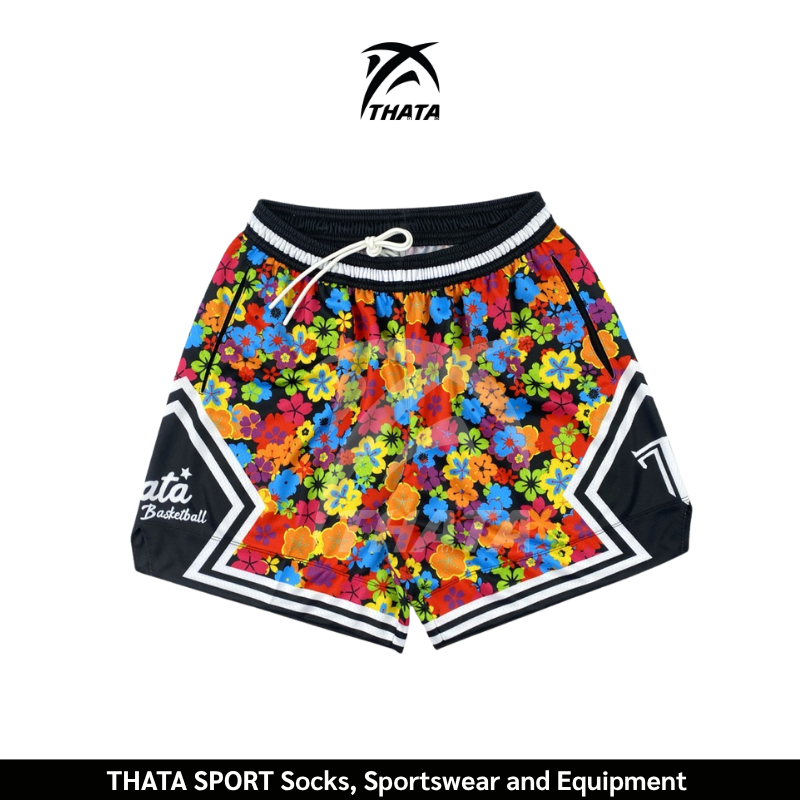 THATA Basketball Shorts กางเกงบาสเกตบอล THATA Blossom​ รุ่น SKR25