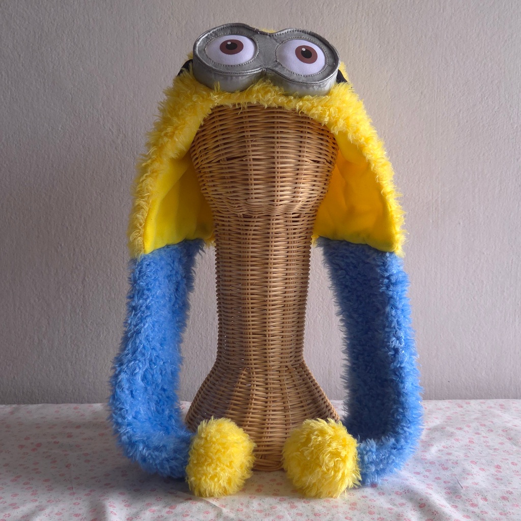 หมวกกันหนาว มินเนี่ยน (Minion Plush Hat) Universal Studios Japan ของแท้