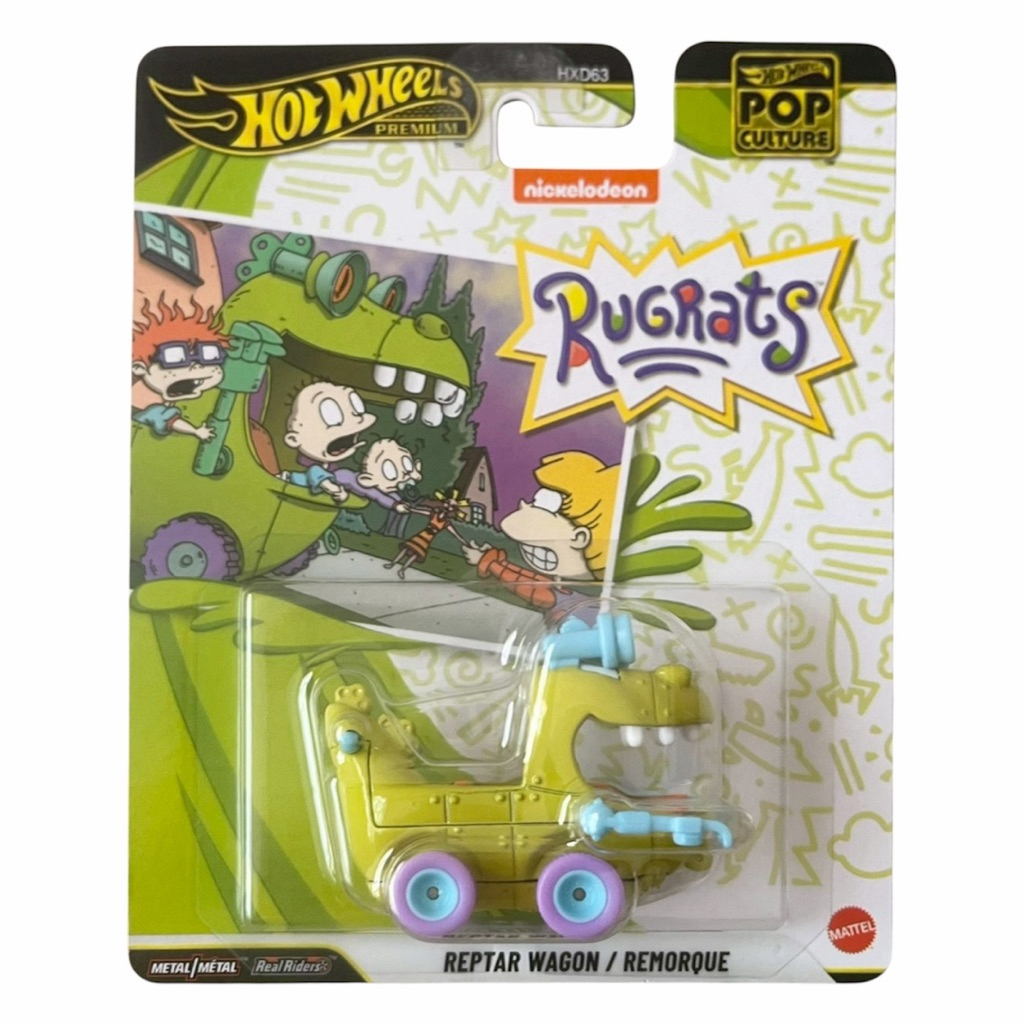 Hot Wheels Premium Pop Culture Rugrats Reptar Wagon