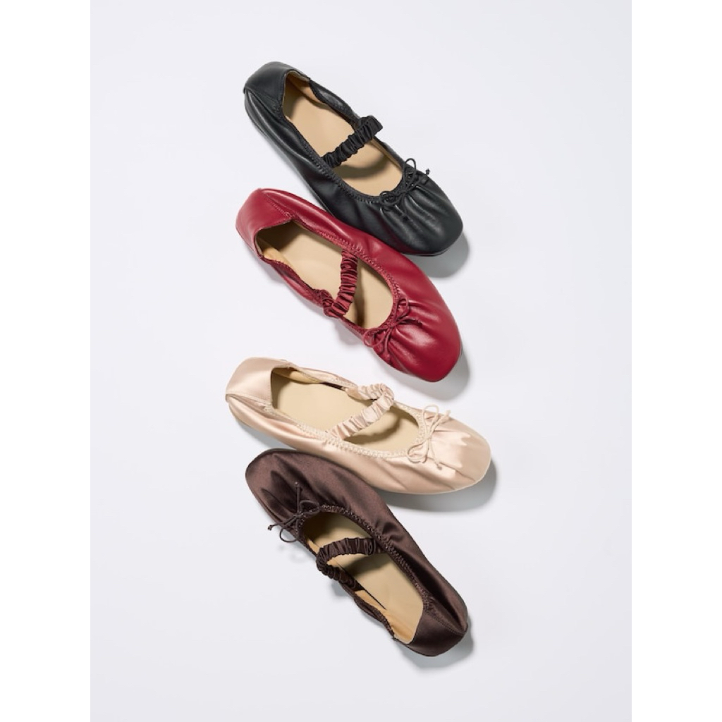 รองเท้า GU strap ballet sneakers
