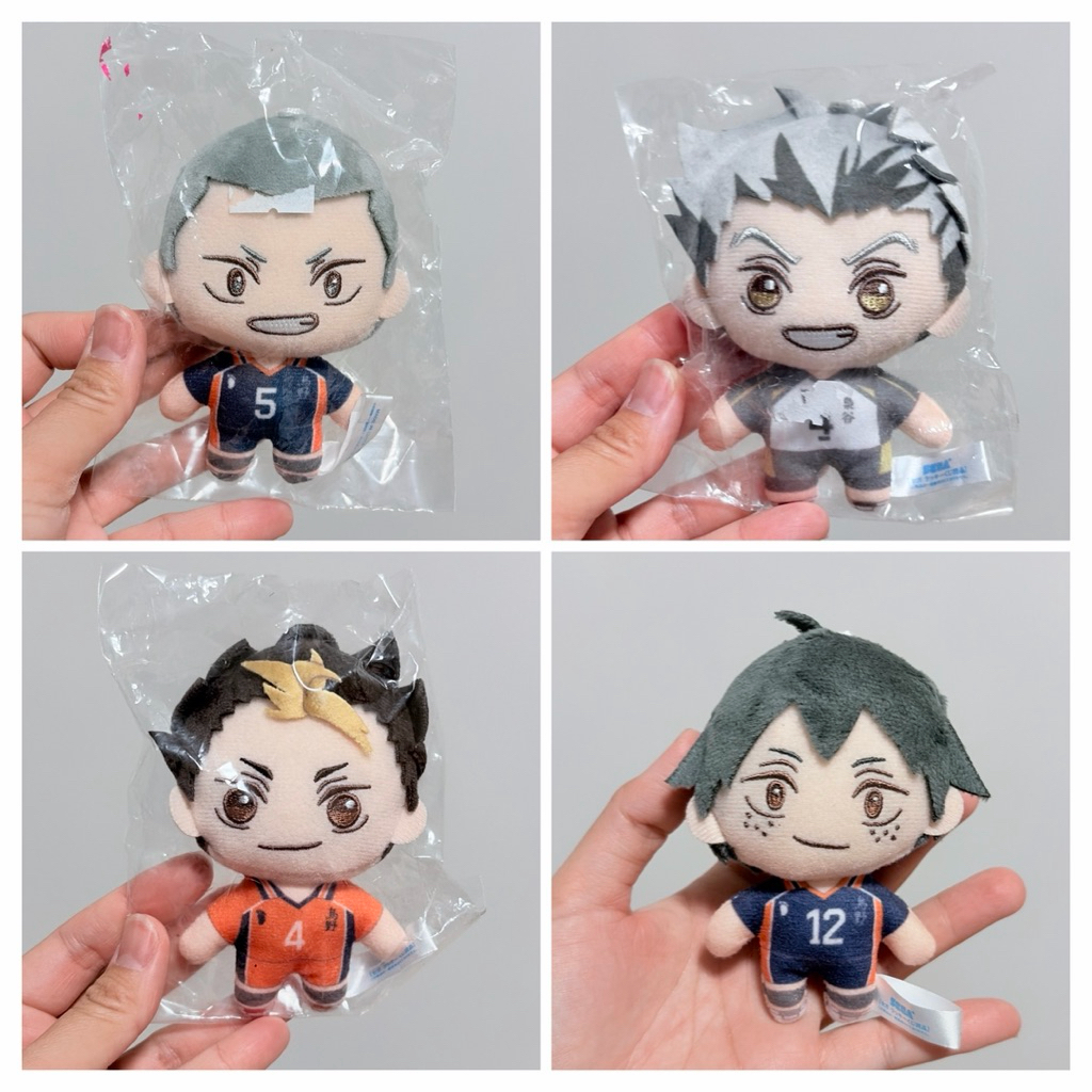 (งานแท้ สินค้ามือสองจากญี่ปุ่น) ตุ๊กตา พวงตุ๊กตา  อนิเมะ tobio จิบินุย นุย Haikyu ไฮคิวคู่ตบฟ้าประทาน