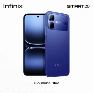 Infinix Smart 20 (4/64) ประกันศูนย์ 1 ปี [ หน้าจอ 6.7 นิ้ว แบต 5200mAh ]