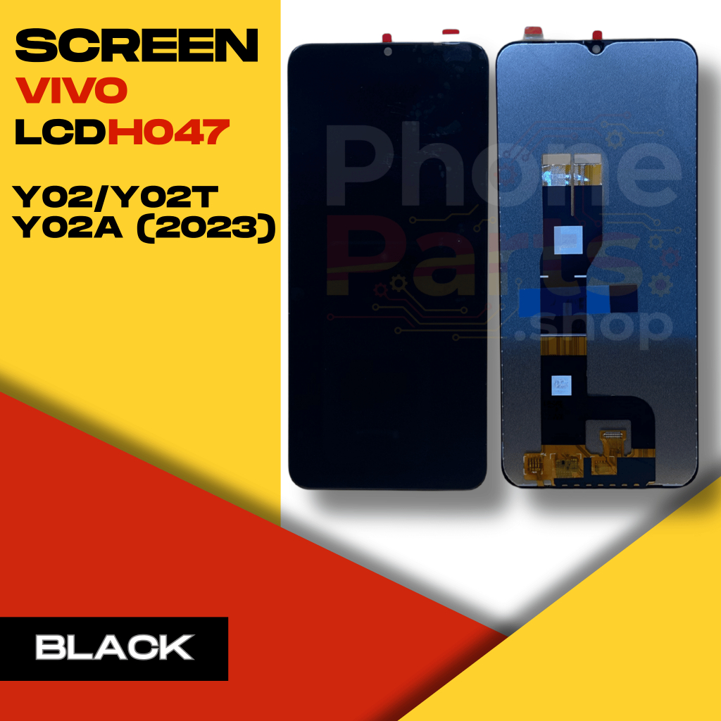 หน้าจอ LCD VIVO Y02/Y02T/Y02A (2023) (BLACK)
