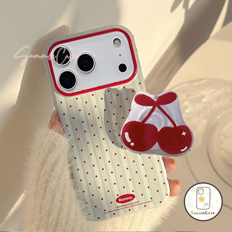 เหมาะสำหรับ IPhone 17 16 13 12 15 11 14 Pro Max 15 Plus 14 16 Plus 15 11 14 Pro เคสโทรศัพท์ลายจุดสีสันสดใสสไตล์เรโทร
