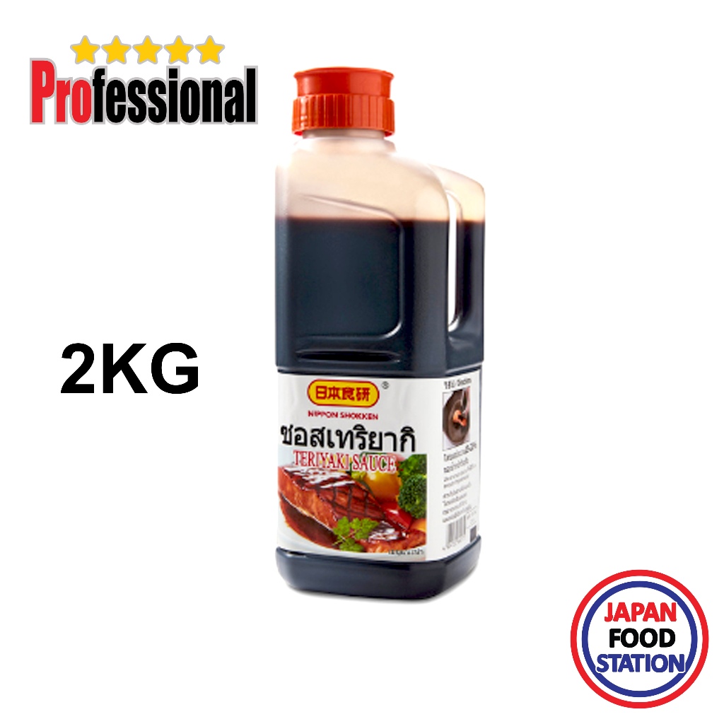 NIHON SHOKUKEN TERIYAKI SAUCE  2 KG fz (22900) ซอสเทริยากิ JAPANESE SAUCE PRO