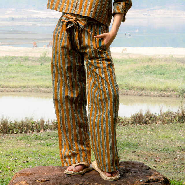 ROOTED STRIPE MOLLY PANTS