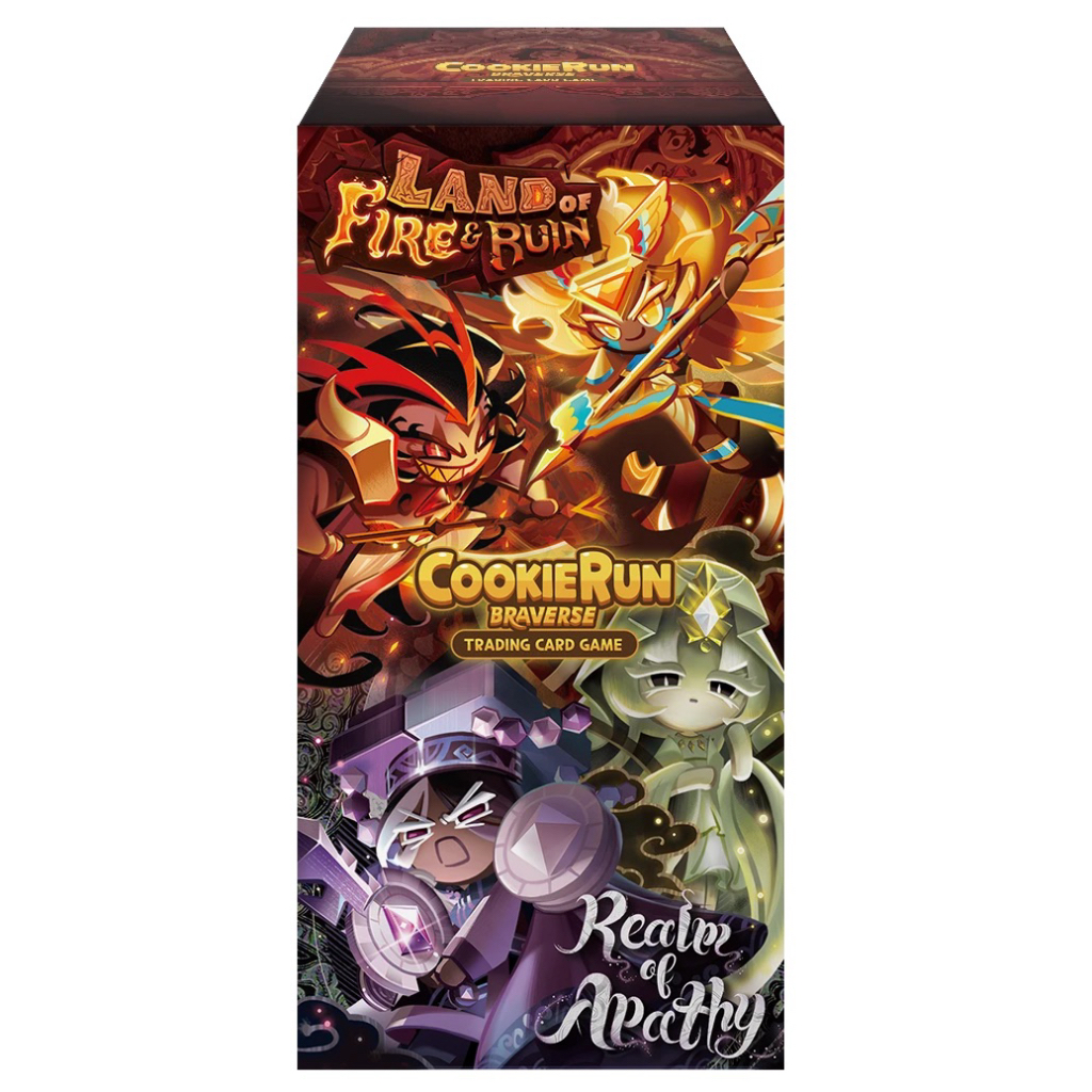 CookieRun Braverse TCG: Land of Fire & Ruin, Realm of Apathy [BS-08] Booster Pack (แบบซอง)