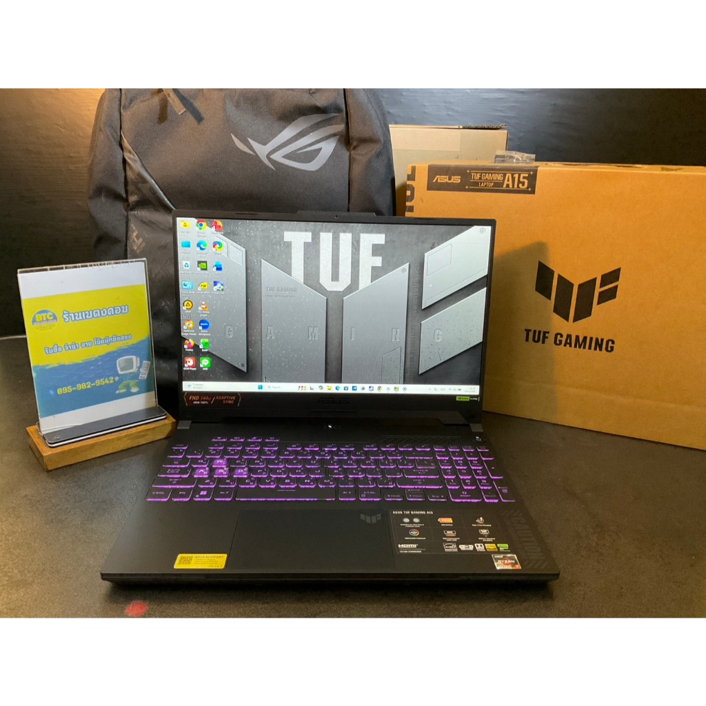 Asus TUF Gaming A15 FA507NUR-LP037W มือสอง สภาพสวย ใช้งานน้อย