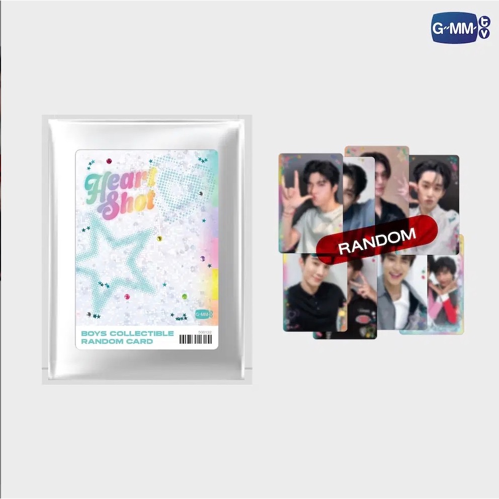 🚚（พร้อมส่ง）BOYS SELFIE HEART SHOT COLLECTIBLE RANDOM CARD PONDPHUWIN JIMMYSEA PERTHSANTA WILLIAMEST SEAKEEN SURFJAVA